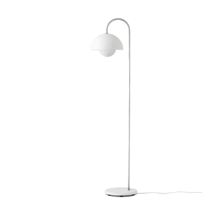 Lampa podłogowa Flowerpot VP12 - Matt white - &Tradition