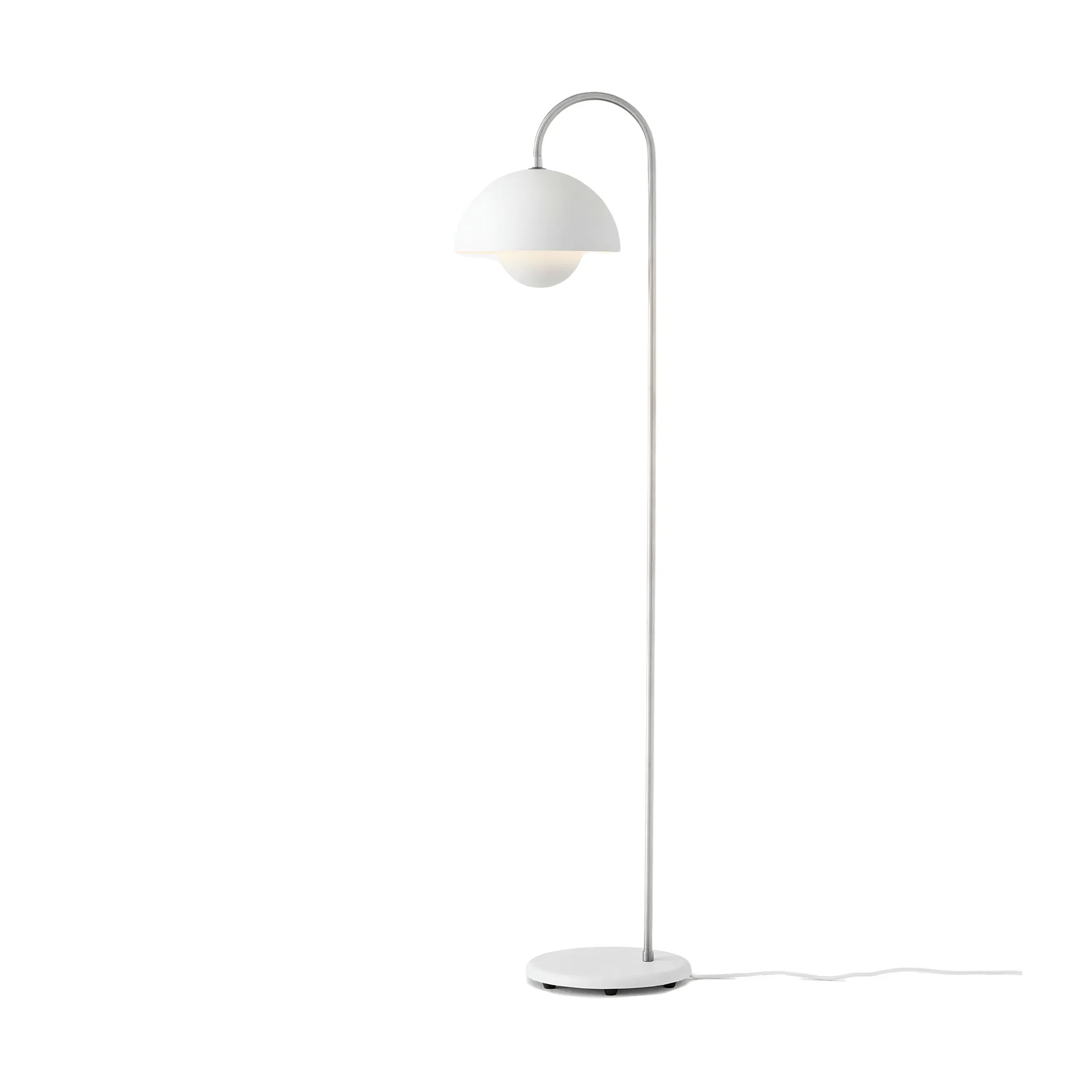 Lampa podłogowa Flowerpot VP12, Matt white &Tradition