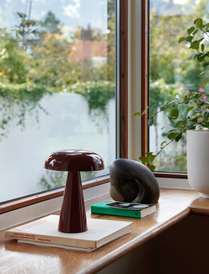 Lampa przenośna Como SC53, Red brown &Tradition