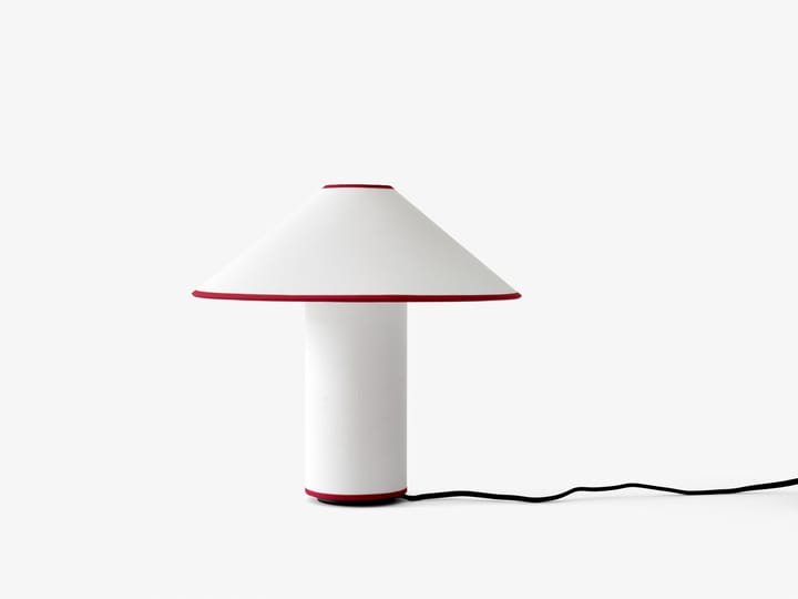 Lampa stołowa Colette ATD6, biały & merlot &Tradition