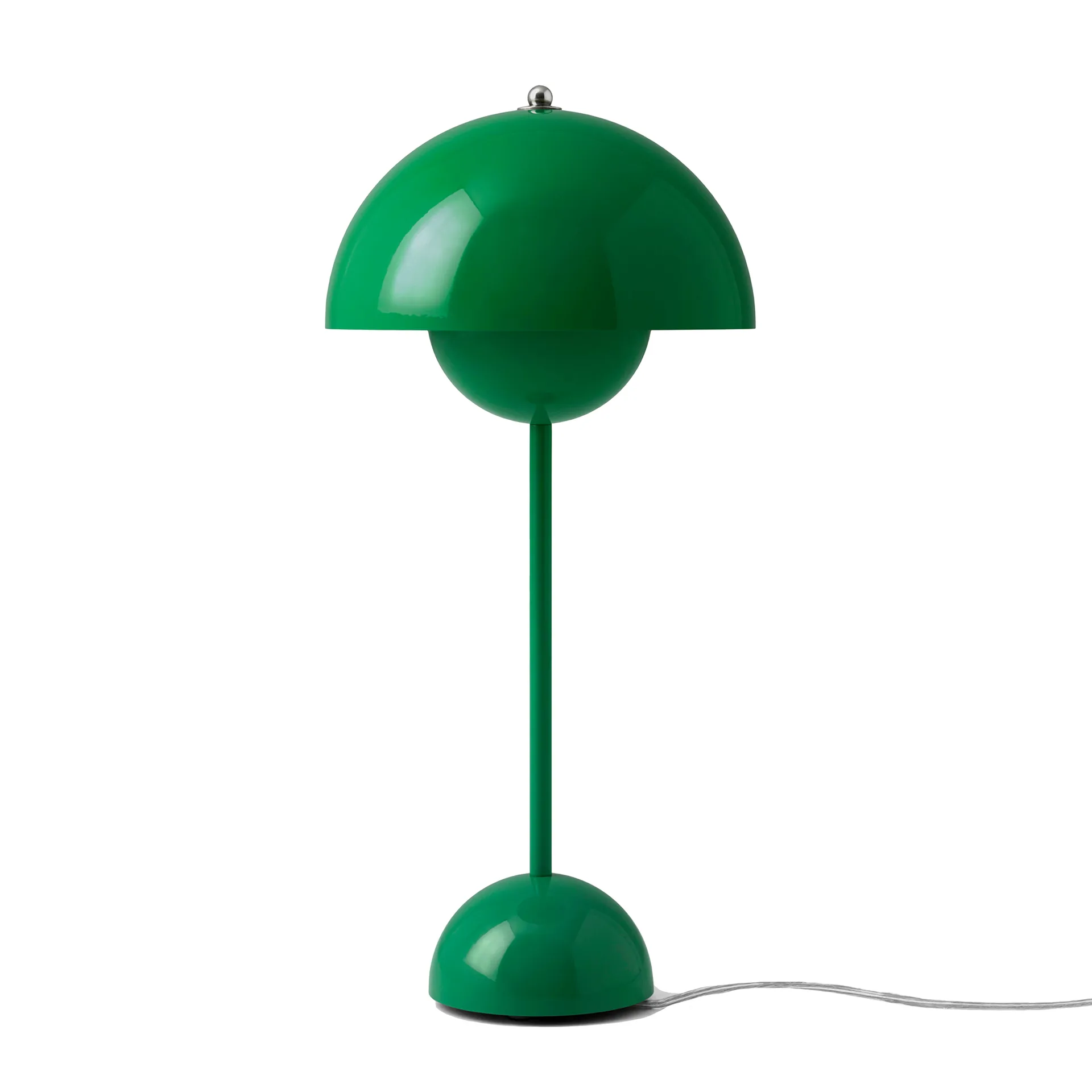 Lampa stołowa Flowerpot VP3, Signal green &Tradition