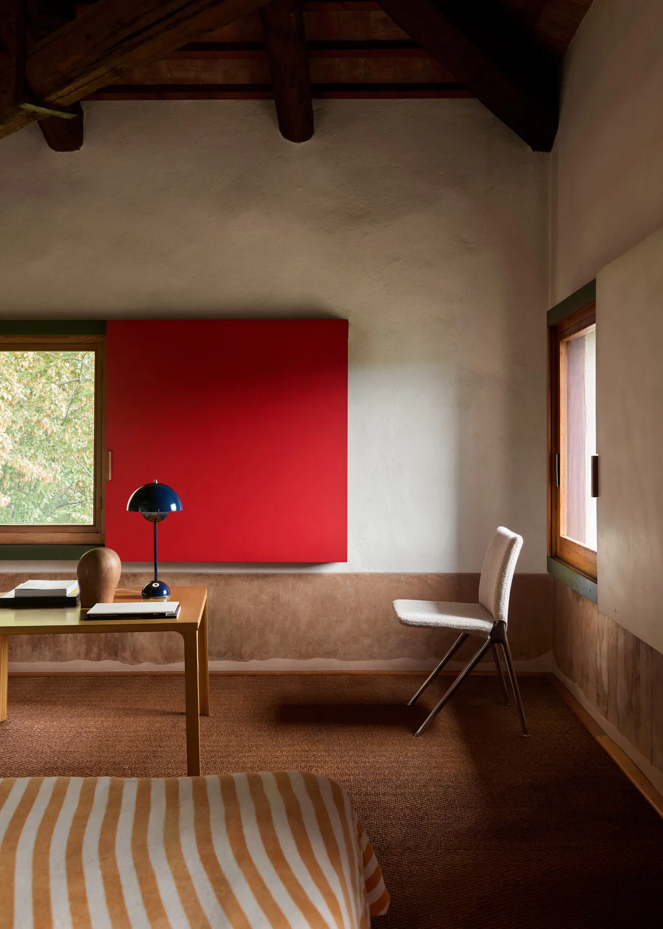 Lampa stołowa Flowerpot VP3, Steel blue &Tradition