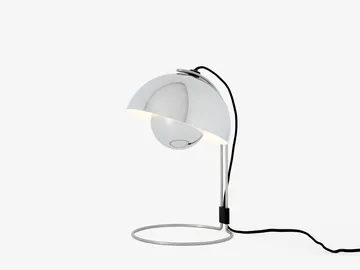 Lampa stołowa Flowerpot VP4 - Chrome-plated - &Tradition
