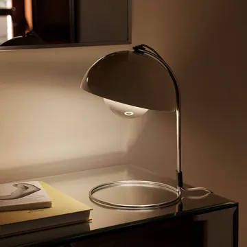 Lampa stołowa Flowerpot VP4 - Grey beige - &Tradition