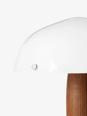 Lampa stołowa Herman SHY3 - walnut & cream marble, textilsladd - &Tradition