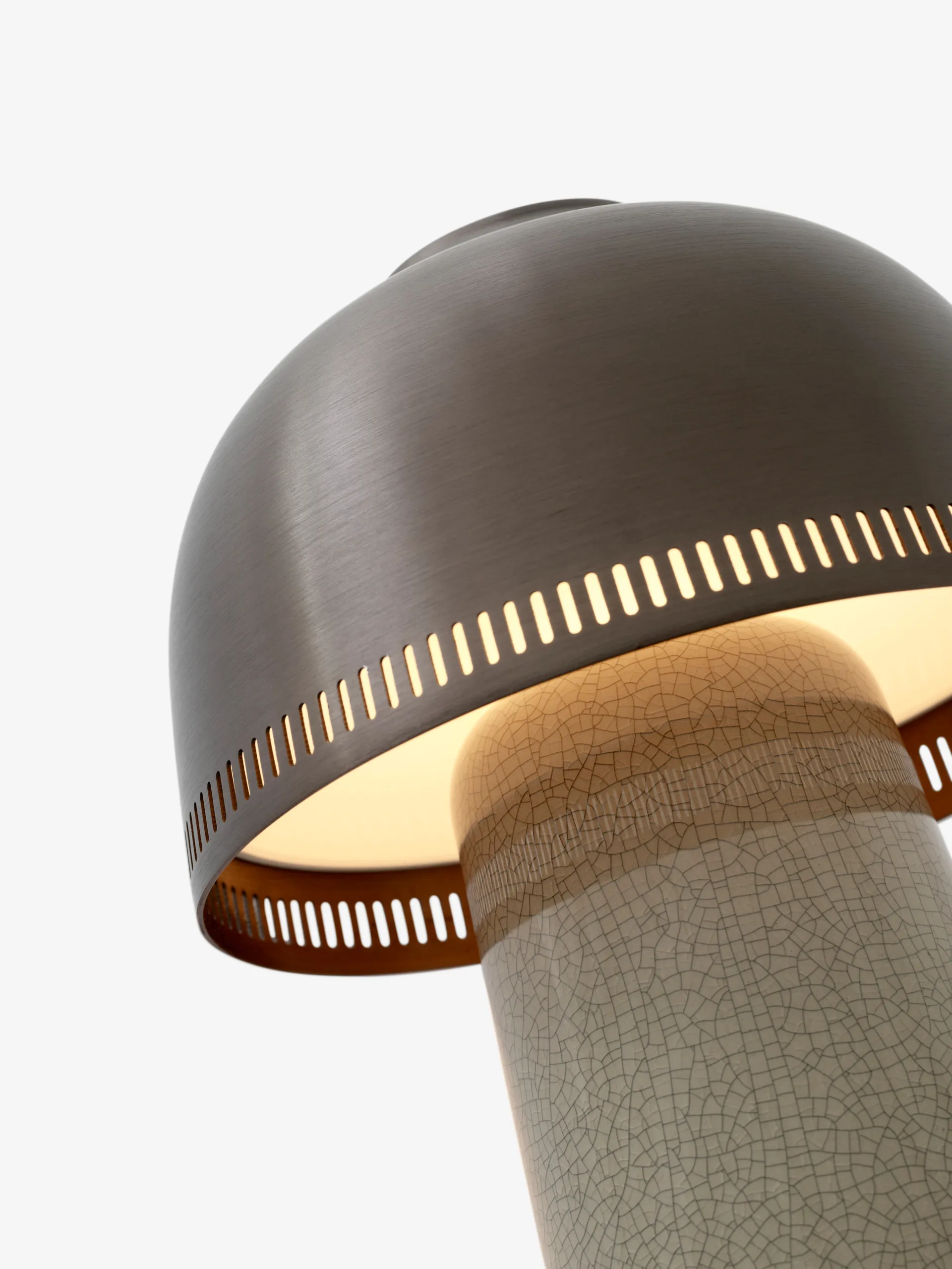 Lampa stołowa Raku SH8, Beige Grey & Bronze
 &Tradition