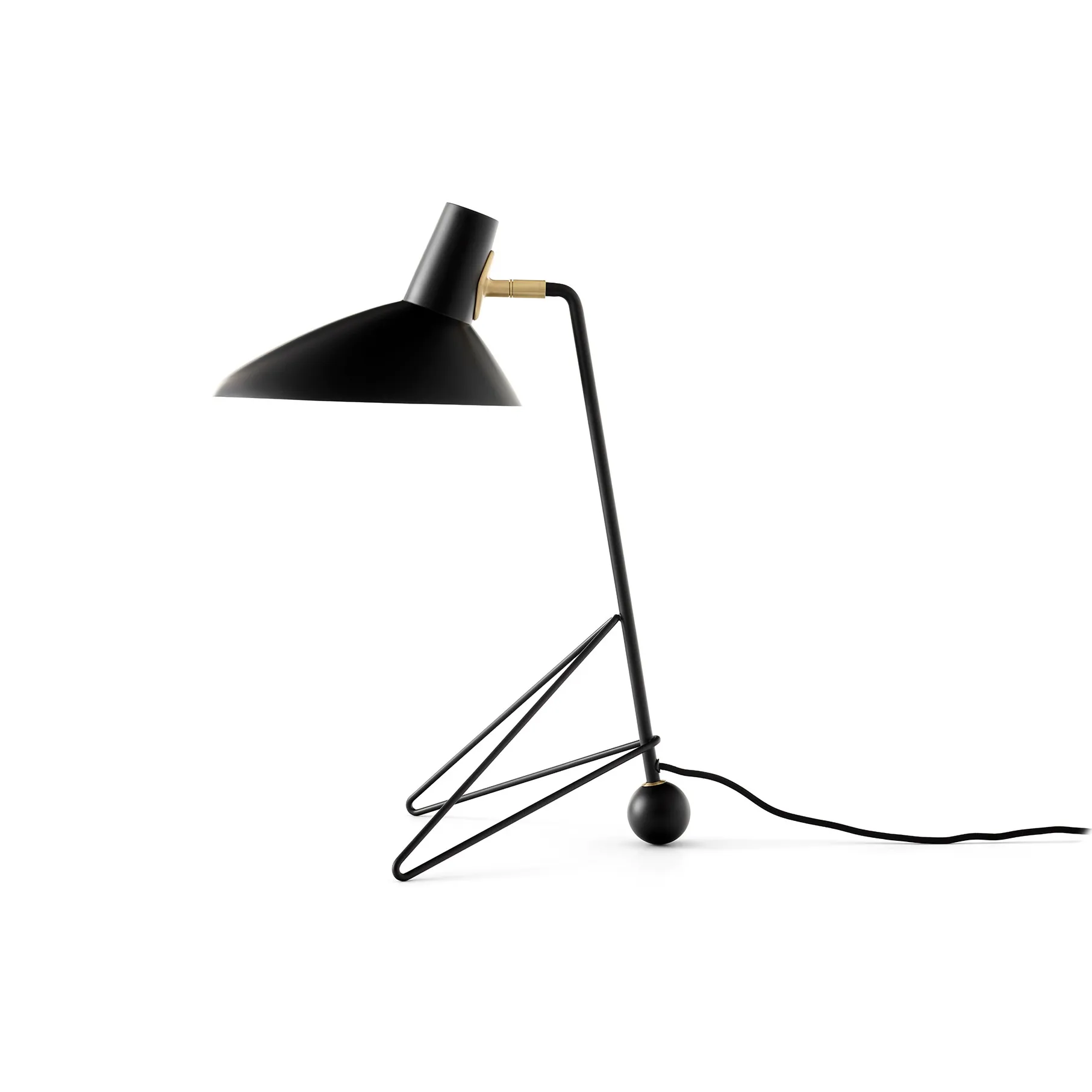 Lampa stołowa Tripod HM9 45 cm, Matt black &Tradition