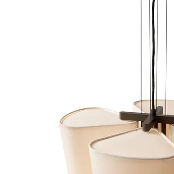 Lampa wisząca Bella chandelier - SC114, Bronzed & Soft Canvas, Ø47,2 cm - &Tradition