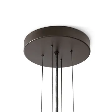 Lampa wisząca Bella chandelier - SC114, Bronzed & Soft Canvas, Ø47,2 cm - &Tradition