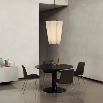 Lampa wisząca Bella chandelier - SC115, Bronzed & Soft Canvas, Ø54 cm - &Tradition