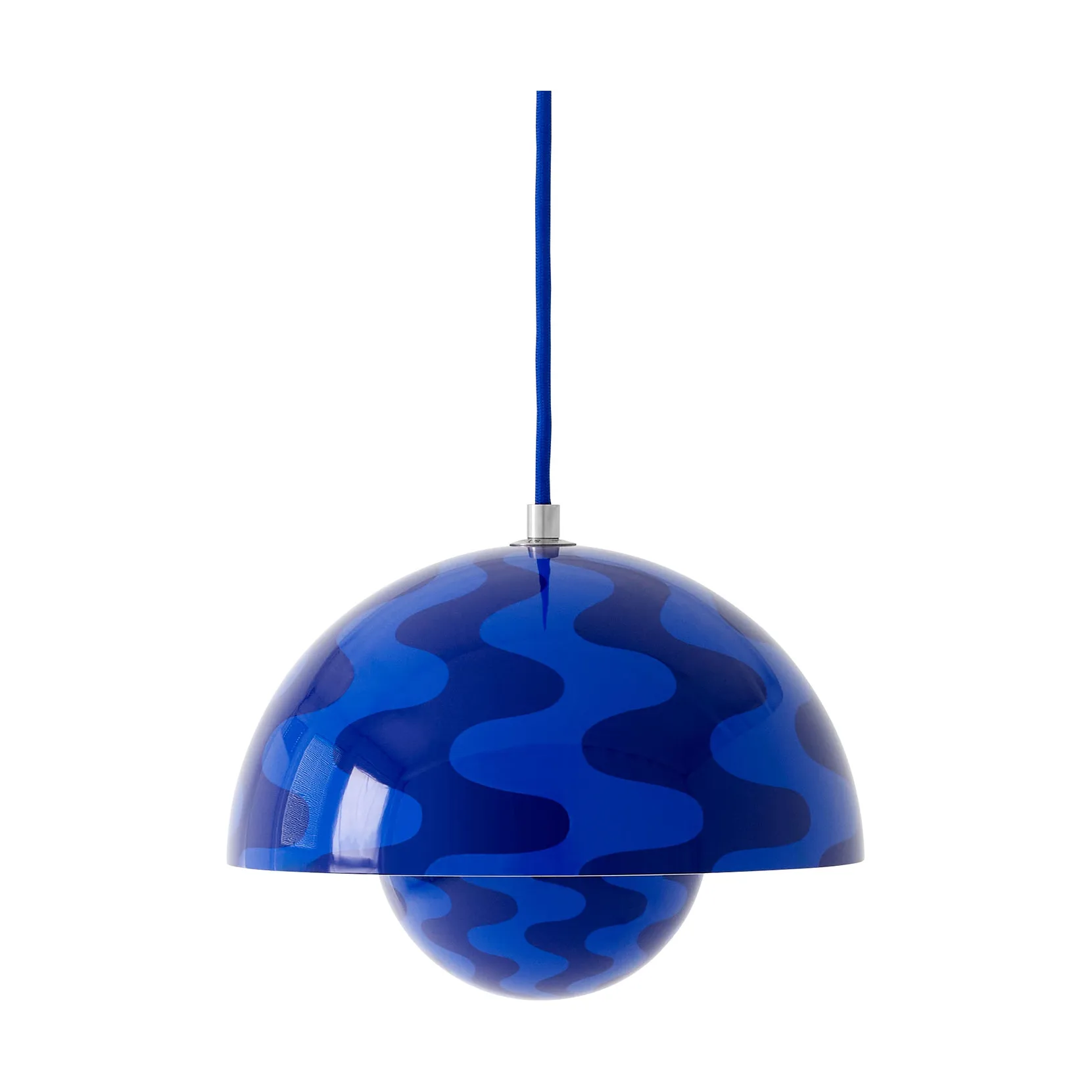Lampa wisząca Flowerpot VP1, Cobalt blue-Twilight blue &Tradition