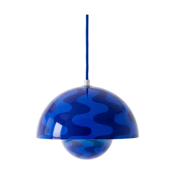 Lampa wisząca Flowerpot VP1 - Cobalt blue-Twilight blue - &Tradition