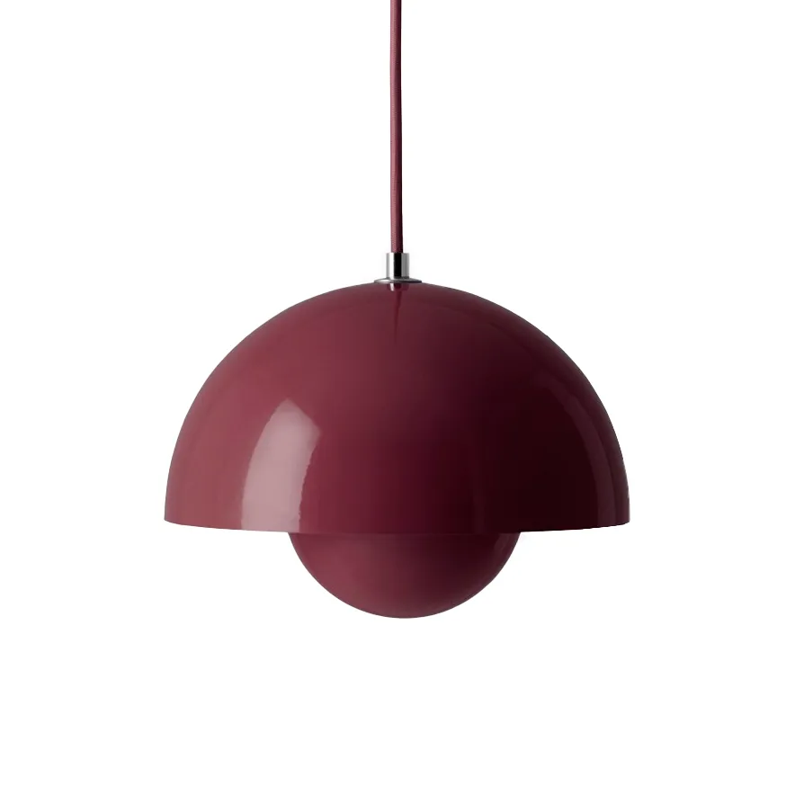 Lampa wisząca Flowerpot VP1, Dark plum (ciemna śliwka) &Tradition