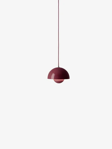 Lampa wisząca Flowerpot VP1 - Dark plum (ciemna śliwka) - &Tradition