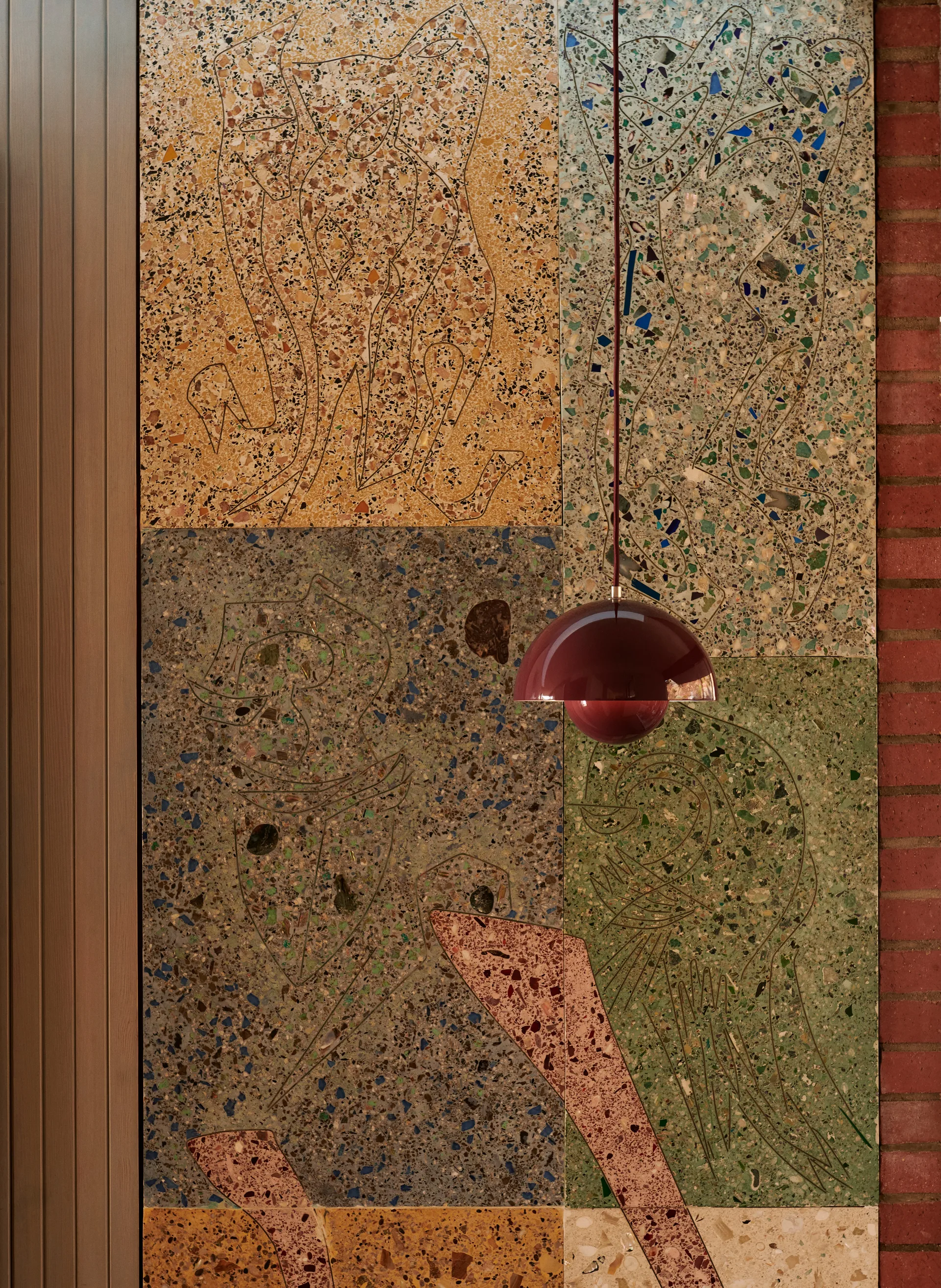 Lampa wisząca Flowerpot VP1, Dark plum (ciemna śliwka) &Tradition