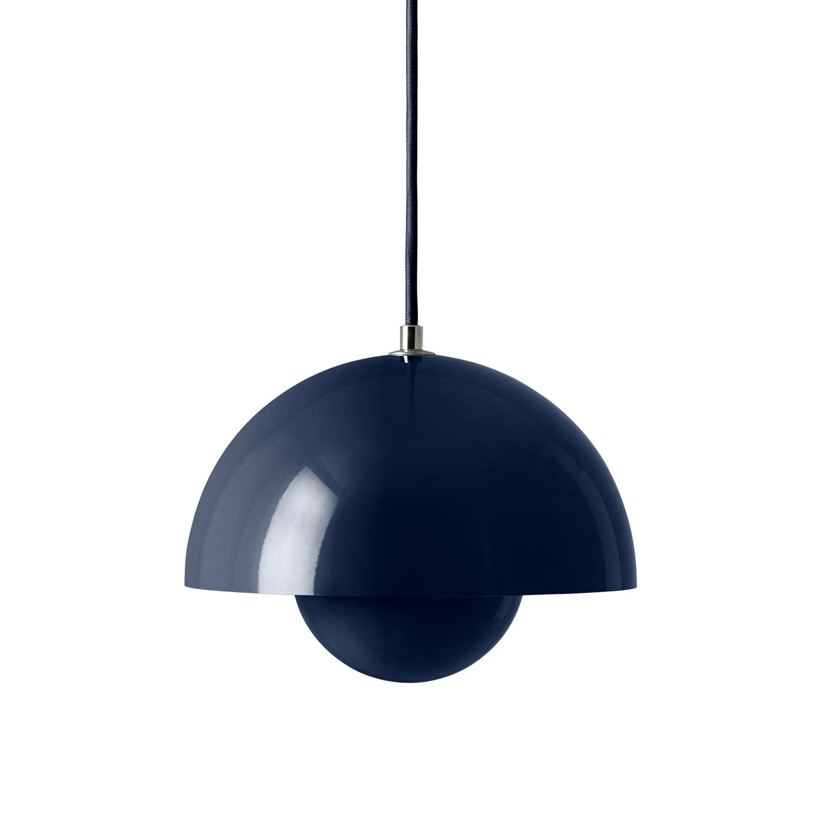 Lampa wisząca Flowerpot VP1, Steel blue &Tradition