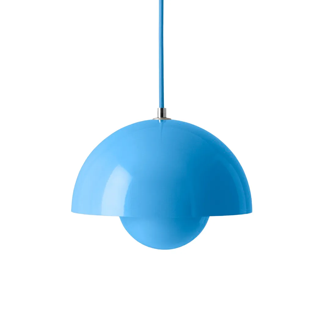 Lampa wisząca Flowerpot VP1, Swim blue (błękit) &Tradition