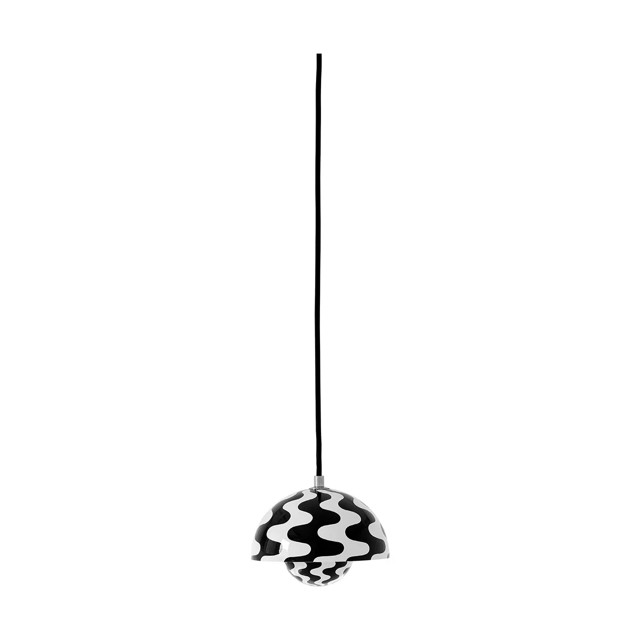 Lampa wisząca Flowerpot VP10, Black-white &Tradition