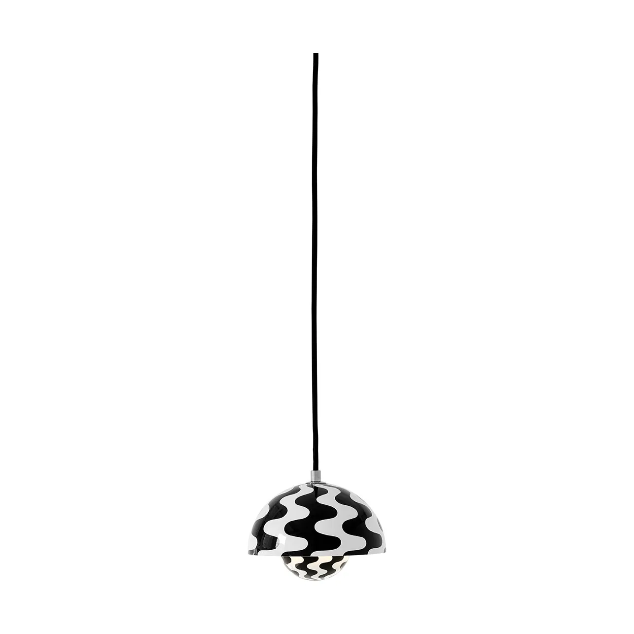 Lampa wisząca Flowerpot VP10, Black-white &Tradition