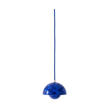 Lampa wisząca Flowerpot VP10 - Cobalt blue-Twilight blue - &Tradition