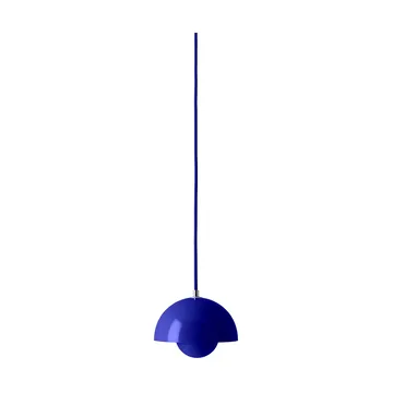 Lampa wisząca Flowerpot VP10 - Cobalt blue - &Tradition