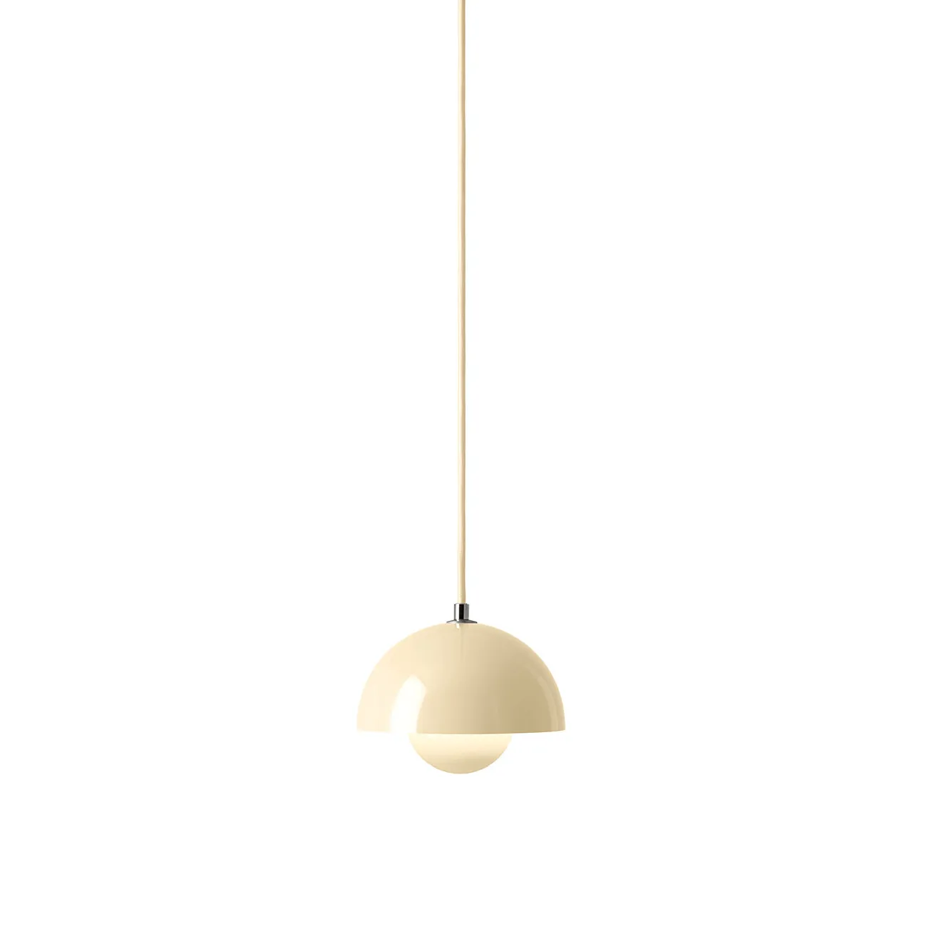 Lampa wisząca Flowerpot VP10, Ivory &Tradition