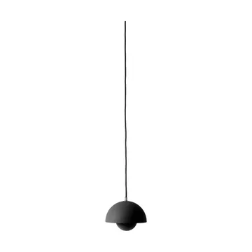 Lampa wisząca Flowerpot VP10 - Matt black - &Tradition