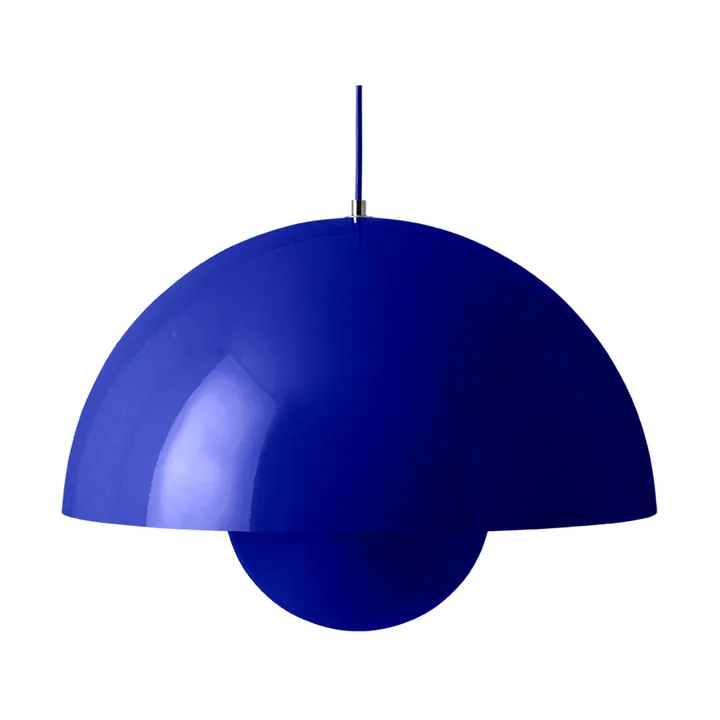 Lampa wisząca Flowerpot VP2, duża - Cobalt blue - &Tradition