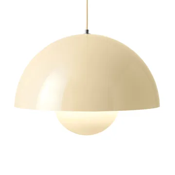 Lampa wisząca Flowerpot VP2, duża - Ivory - &Tradition