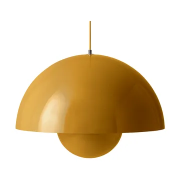 Lampa wisząca Flowerpot VP2, duża - Mustard - &Tradition
