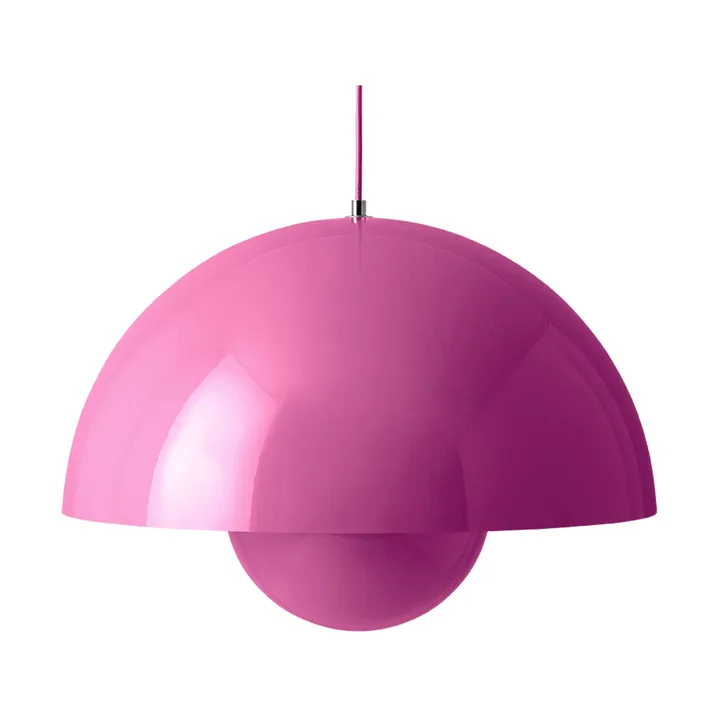 Lampa wisząca Flowerpot VP2, duża - Tangy pink - &Tradition