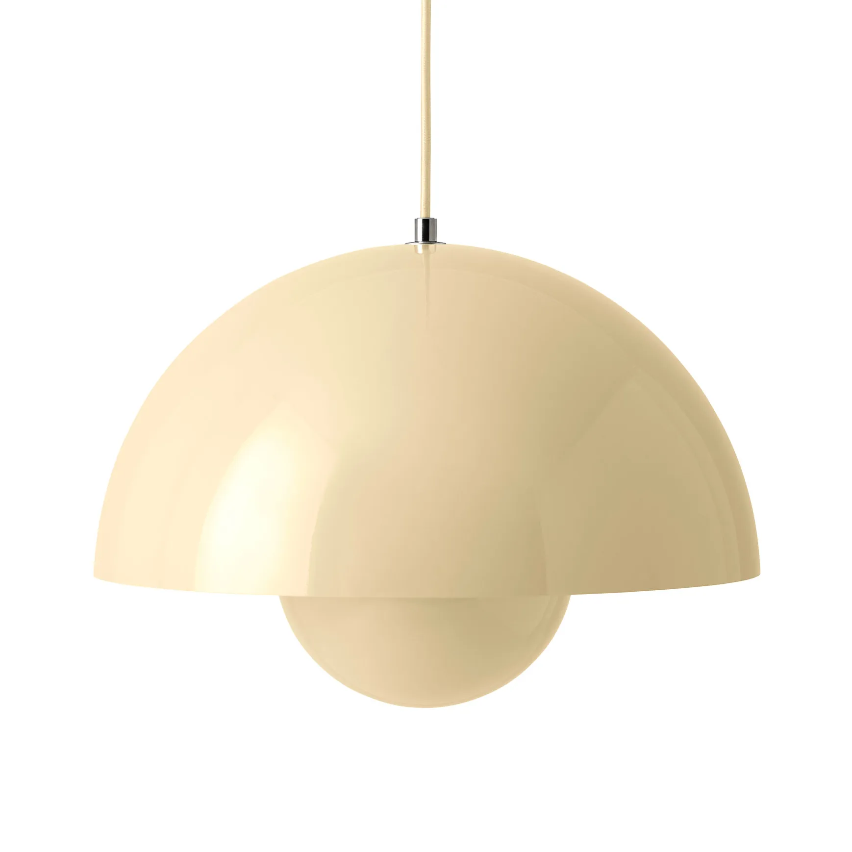 Lampa wisząca Flowerpot VP7, Ivory &Tradition