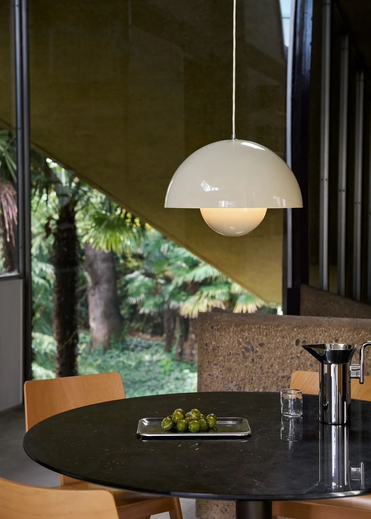 Lampa wisząca Flowerpot VP7, Ivory &Tradition