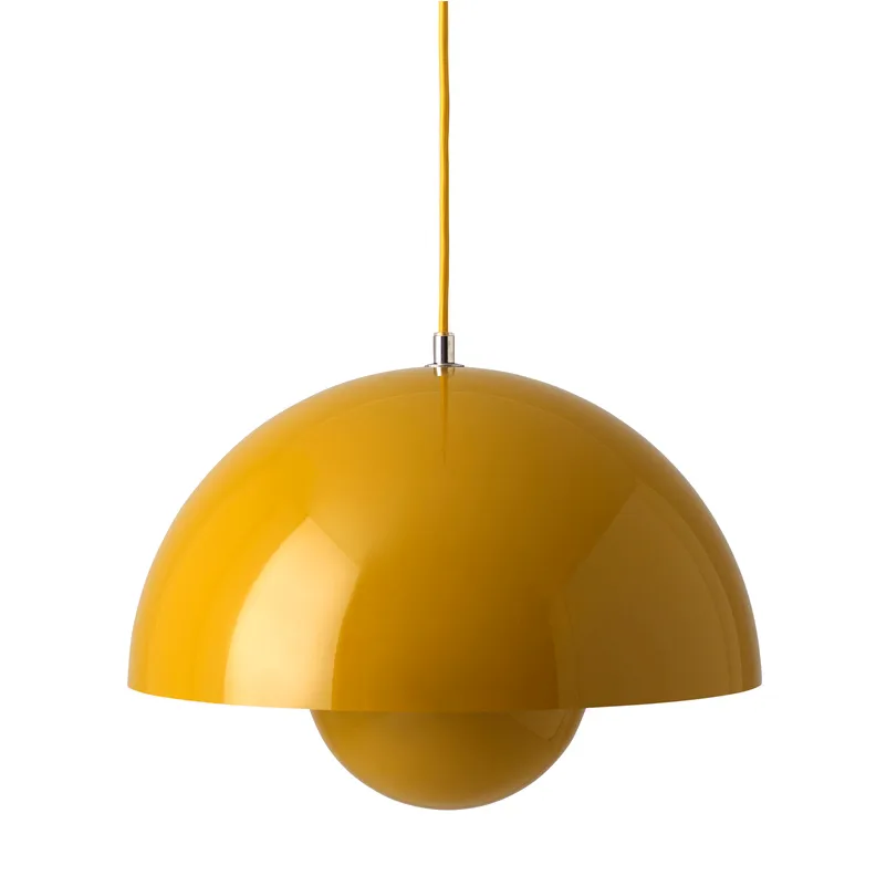 Lampa wisząca Flowerpot VP7, mustard &Tradition