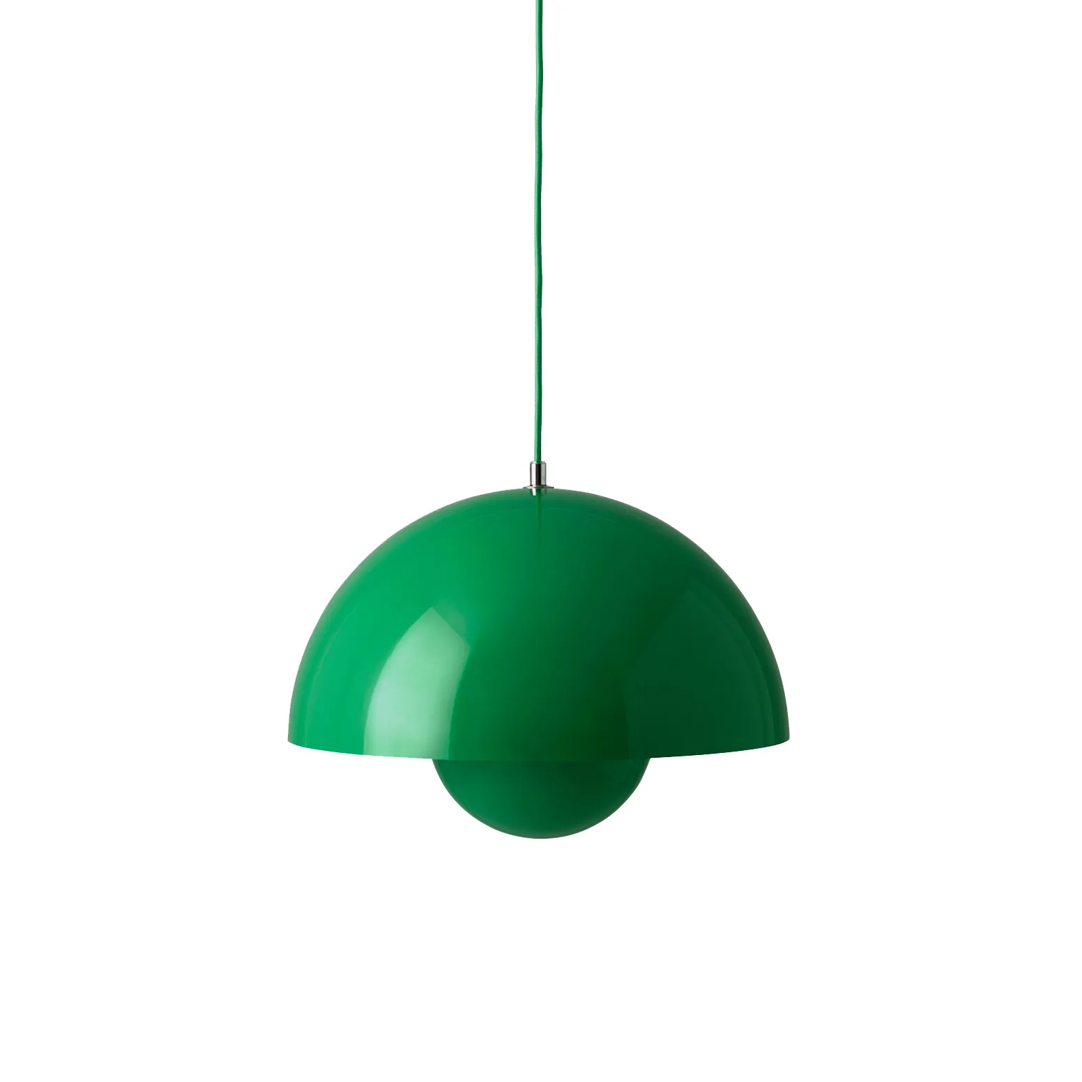 Lampa wisząca Flowerpot VP7, Signal green &Tradition