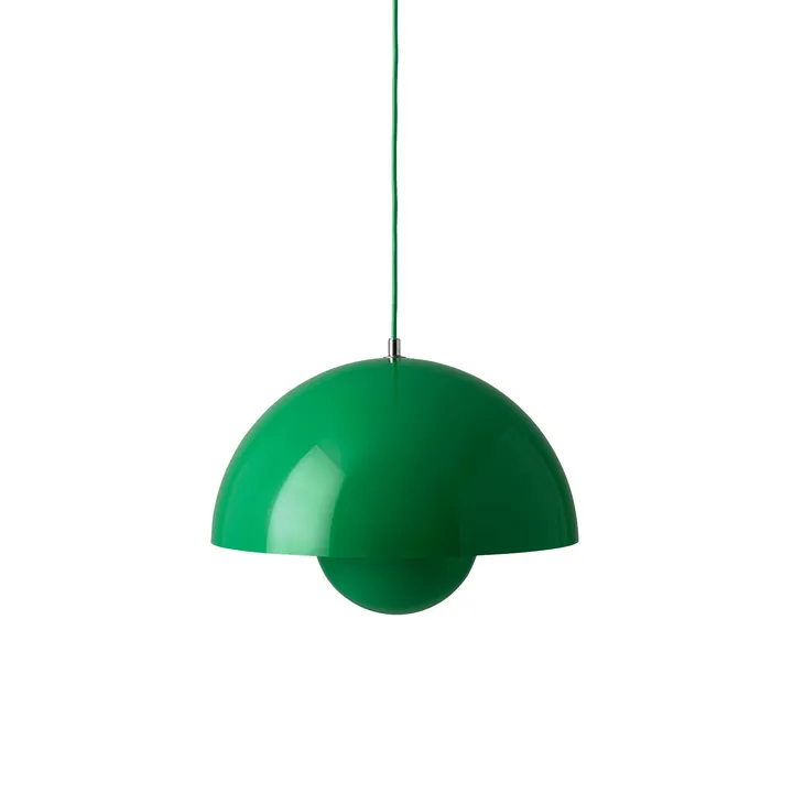 Lampa wisząca Flowerpot VP7 - Signal green - &Tradition