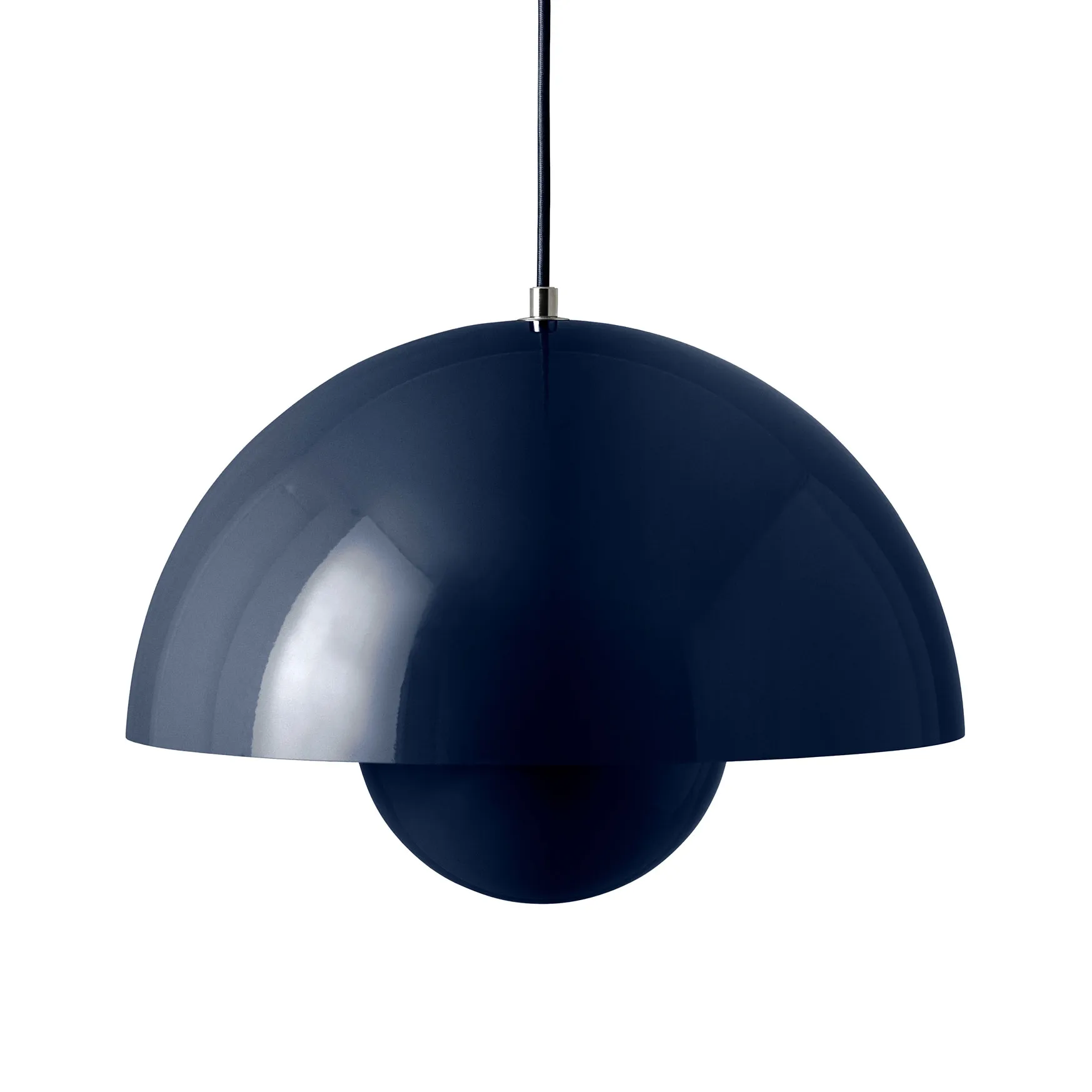 Lampa wisząca Flowerpot VP7, Steel blue &Tradition