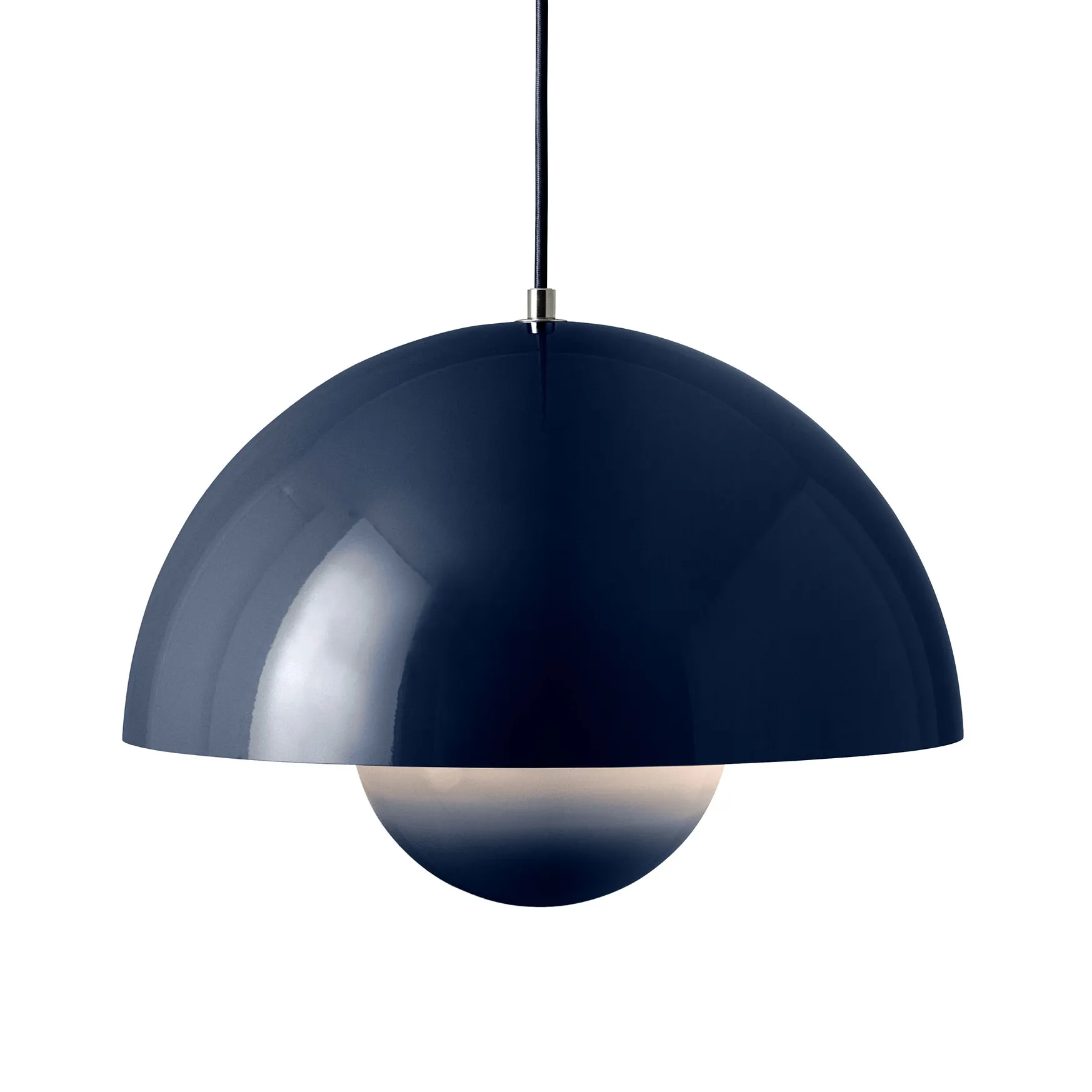 Lampa wisząca Flowerpot VP7, Steel blue &Tradition