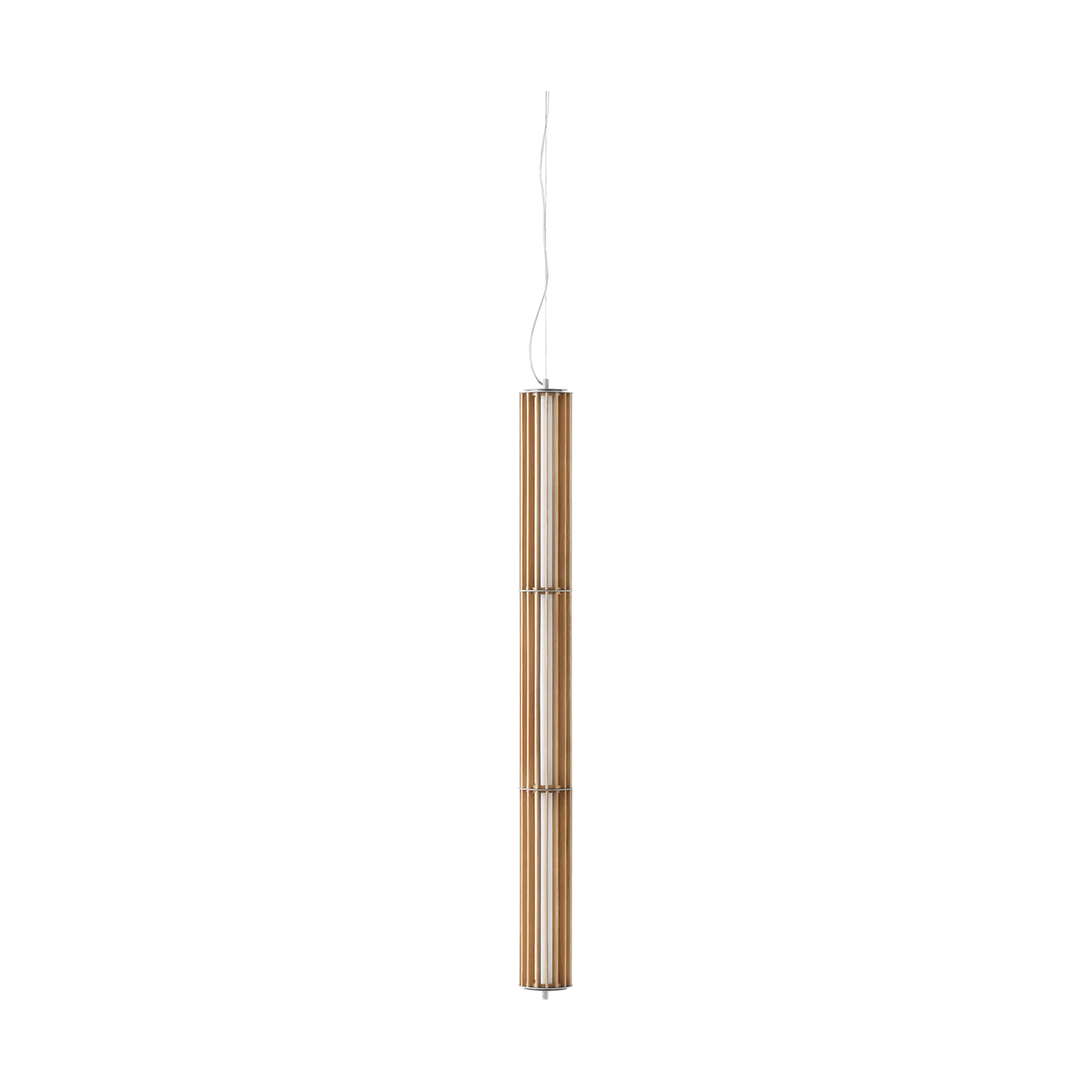 Lampa wisząca Numbra TY1, Lakierowany dąb-bębnowane aluminium &Tradition