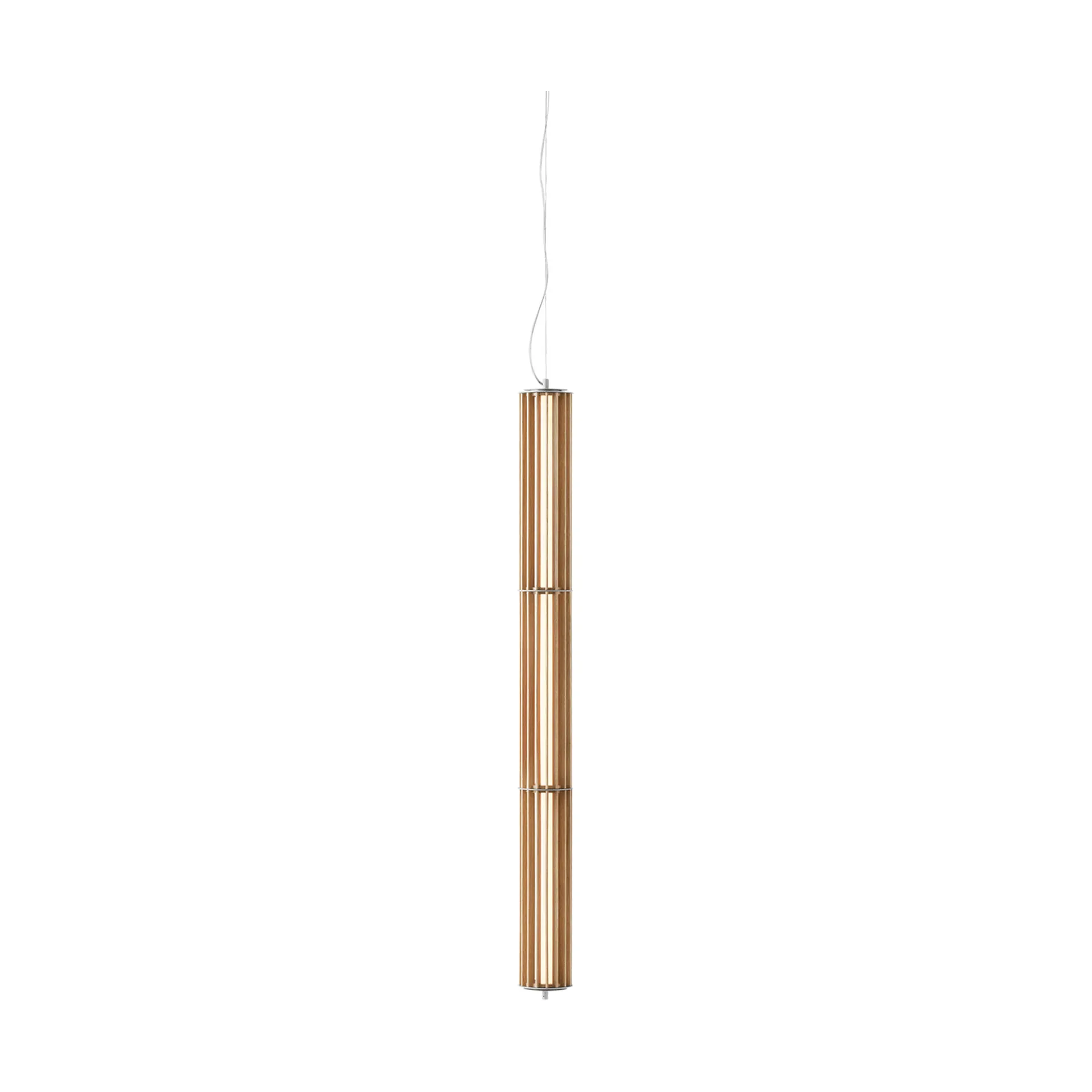 Lampa wisząca Numbra TY1, Lakierowany dąb-bębnowane aluminium &Tradition