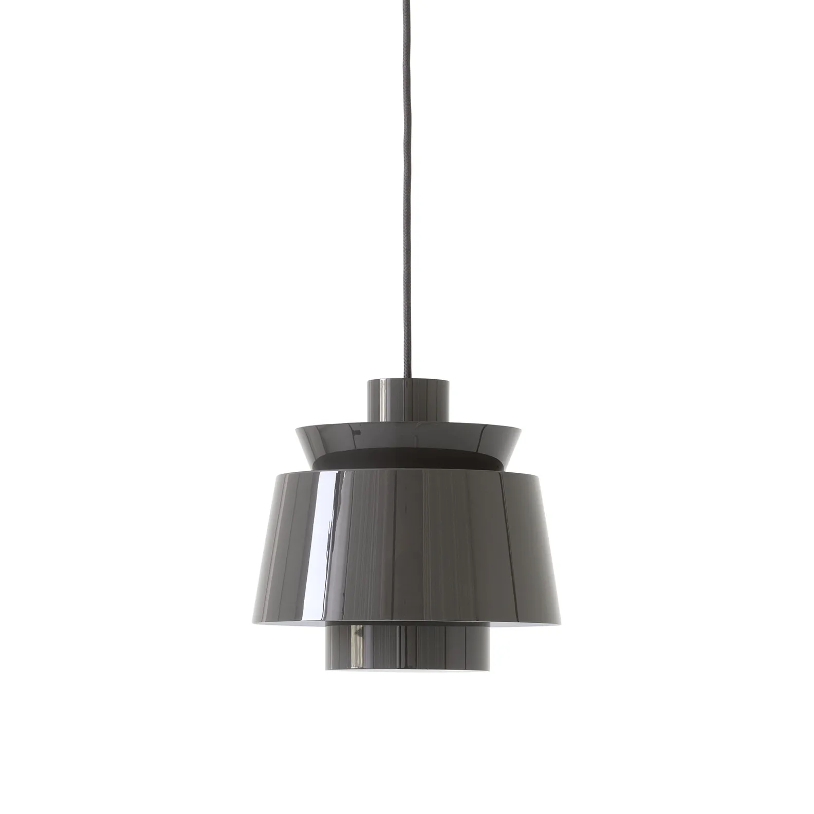 Lampa wisząca Utzon JU1, Stone grey, Ø22 cm &Tradition