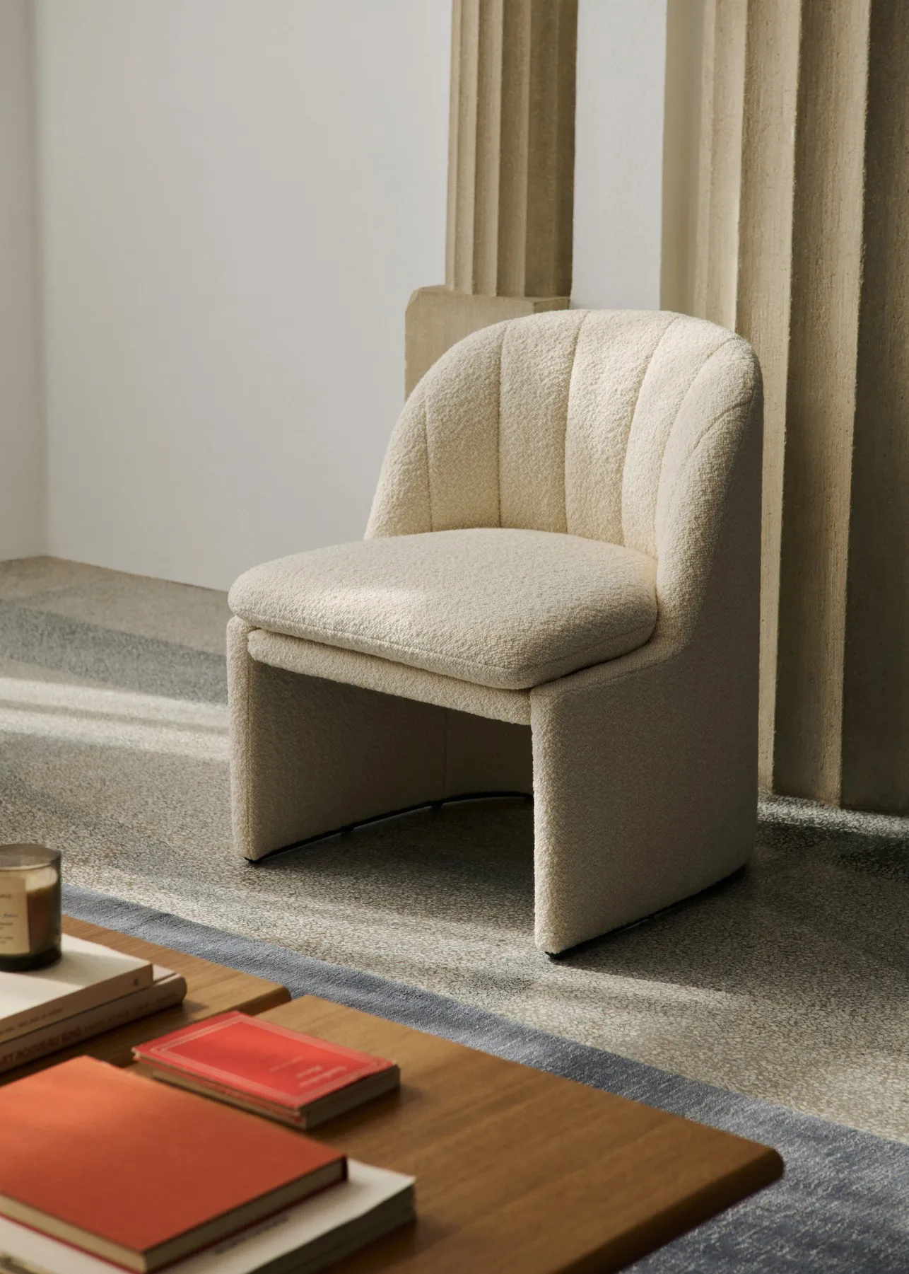 Loafer Club Chair SC107 fotel wypoczynkowy, Karakorum 0001 &Tradition