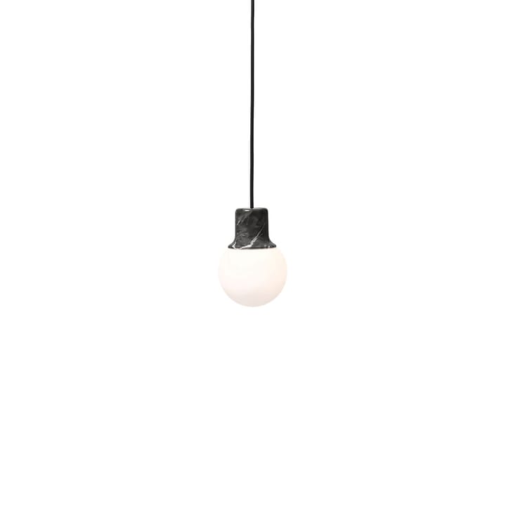 Mass Light NA5 lampa wisząca, czarny marmur/biały, nero marquina &Tradition