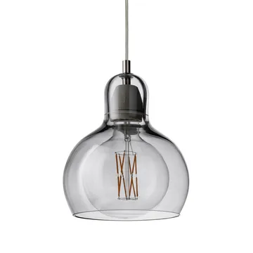 Mega Bulb lampa - Srebrny-przezroczysty kabel - &Tradition