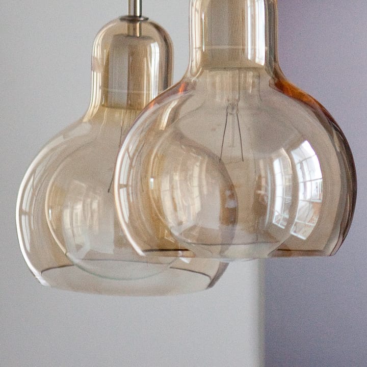 Mega Bulb lampa - złoty-przezroczysty kabel - &Tradition