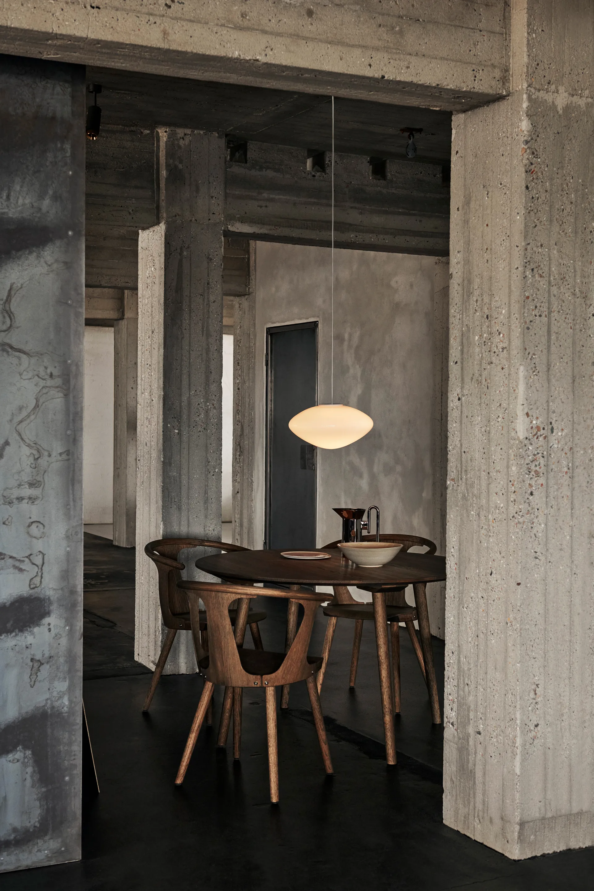 Mist AP15 lampa sufitowa Ø37 cm, Matt White, Glass &Tradition