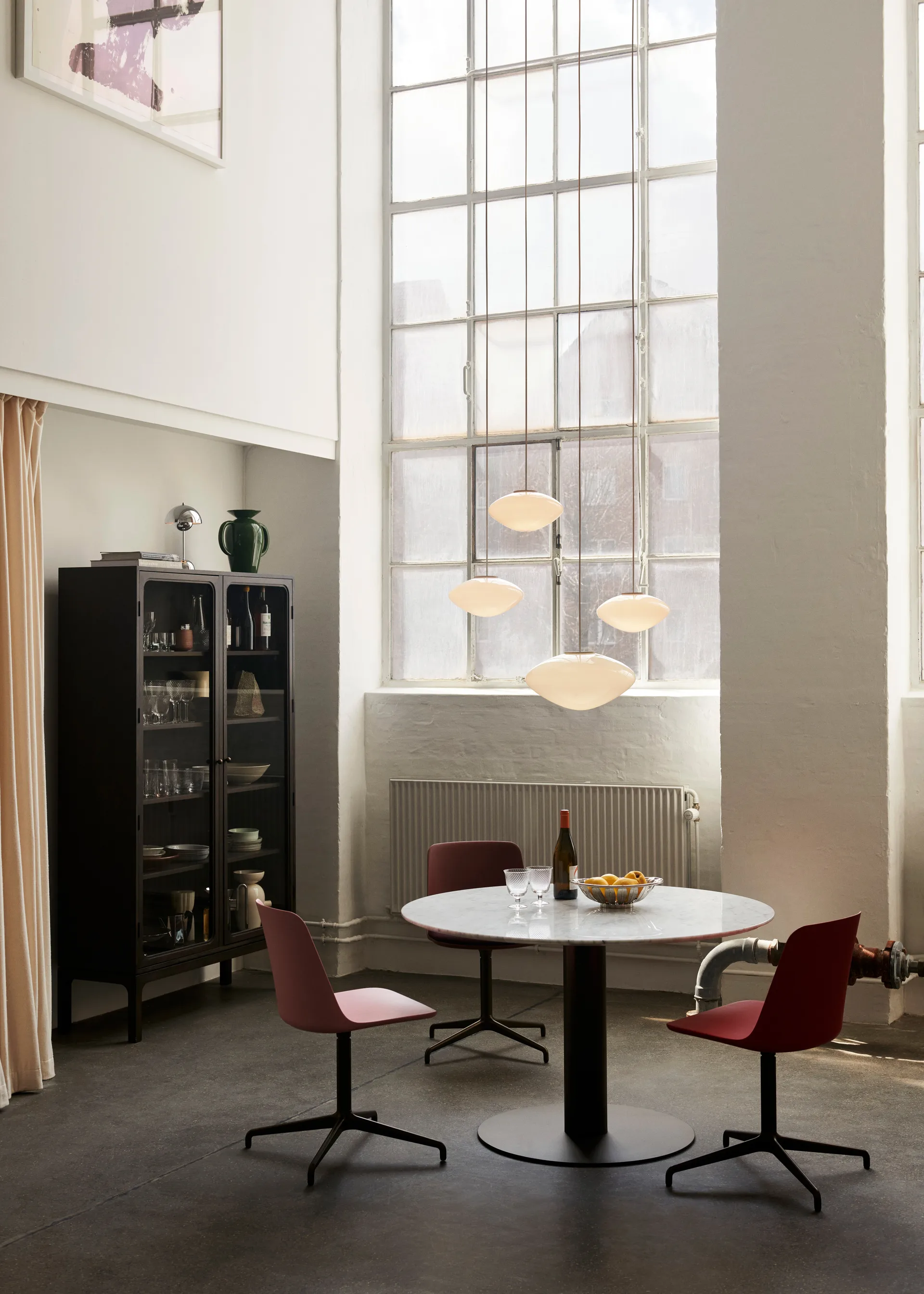 Mist AP15 lampa sufitowa Ø37 cm, Matt White, Glass &Tradition