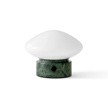 Mist AP21 lampa przenośna 12 cm - Verde Guatemala-opal glass - &Tradition