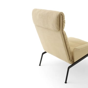 Muno LN17 High back fotel lounge - Warm black-Clay 0007 - &Tradition