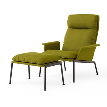 Muno LN17 High back fotel lounge - Warm black-Vidar 0956 - &Tradition